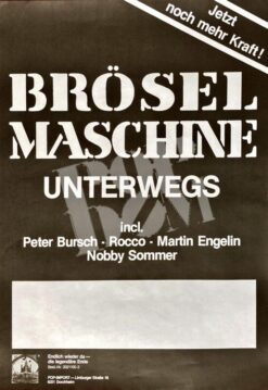Bröselmaschine -Concert Poster- Tour 1975?