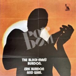Burdon, Eric & War -Promotion Poster: Black Man´s Burdon- 1970
