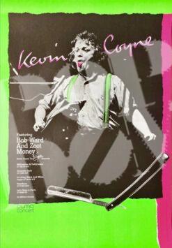 Kevin Coyne, Zoot Money - Konzertplakat Concert Poster- Tour 1978