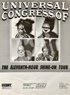 Universal Congress Of -Concert Poster- Konzert Plakat 1992