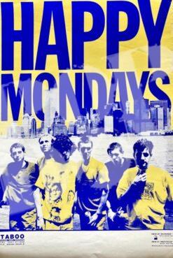 Happy Mondays - Konzertplakat Concert Poster 1988 Tour