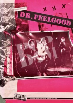 Dr.Feelgood -Concert Poster Konzert Plakat- 1976? Tour