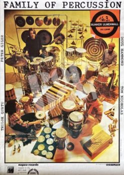 Family Of Percussion -Concert Poster- 16.3.1979? Bielefeld
