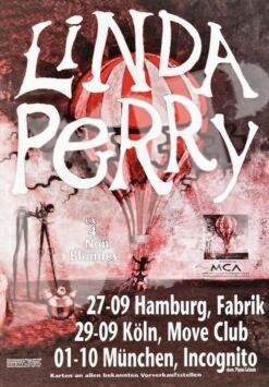Linda Perry (4 Non Blondes) - Konzertplakat concert poster 1.10.1996 München Incognito