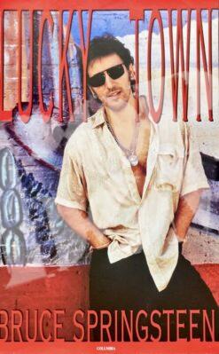 Bruce Springsteen 1992 Promo Poster Plakat - Lucky Town