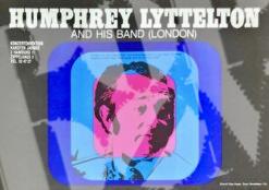 Humprey Lyttelton -concert poster Konzertplakat 29.4.1971 Hamburg Audimax