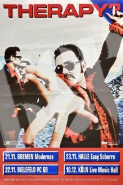 Therapy? - Konzert Plakat concert poster 21.11.1995 Bremen Modernes