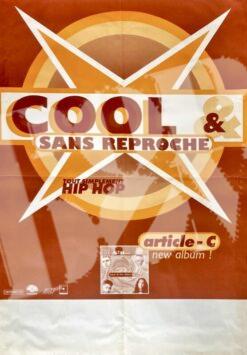 Cool et Sans Reproche - affiche concert poster Konzertplakat 1997 tour