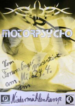 Motorpsycho - Konzertplakat concert poster 24.4.1994 Bielefeld JZ Niedermühlenkamp