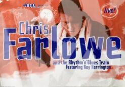 Chris Farlowe & Rythm´n´Blues Train Konzertplakat concert poster 1993 Tour
