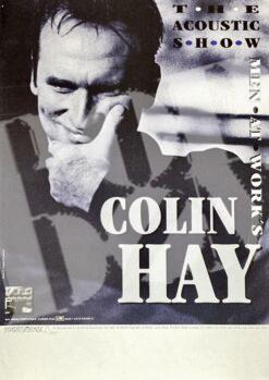 Colin Hay -Men at Work- concert poster Konzertplakat 1994 Tour