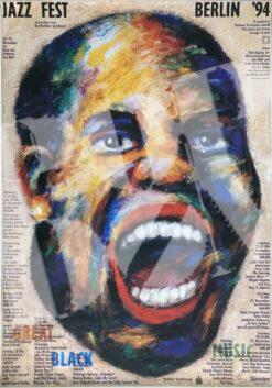 Jimi Jazz Fest Berlin: Count Basie Orchestra - Konzertplakat concert poster 1994