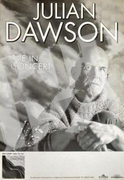 Julian Dawson - concert poster Konzertplakat 1999 Tour