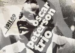 Oscar Peterson Trio concert poster Konzertplakat 19.11.1969 Deutsches Museum München