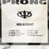 Prong - Konzertplakat concert poster 1.2.1989 Negativ Frankfurt