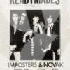 Readymades, Imposters, Novak - concert poster Konzert Plakat 3.9.1978 Mabuhay Gardens San Francisco