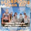 Scorpions - Der Neue VW Golf - Konzertplakat concert poster 11.10.1997 VFL Stadion Wolfsburg