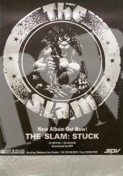 The Slam - Konzertplakat Promo concert poster 1990 Tour