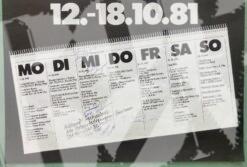 2. Leverkusener Jazztage: Jasper van´t Hof Group, Stu Goldberg - Konzertplakat concert poster 12.-18.10.1981 Topos – Bild 2