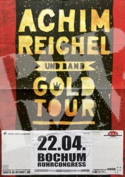 Achim Reichel - Konzertplakat concert poster 22.4.2008 RuhrCongress Bochum