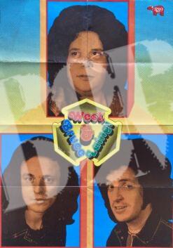 West, Bruce & Lang - Promotional Poster Promo Plakat -  RSO - 1973