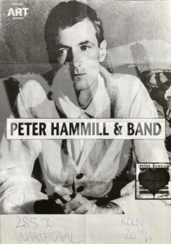 Peter Hammill & Band - concert poster Konzertplakat 28.5.1996 Alter Wartesaal Köln